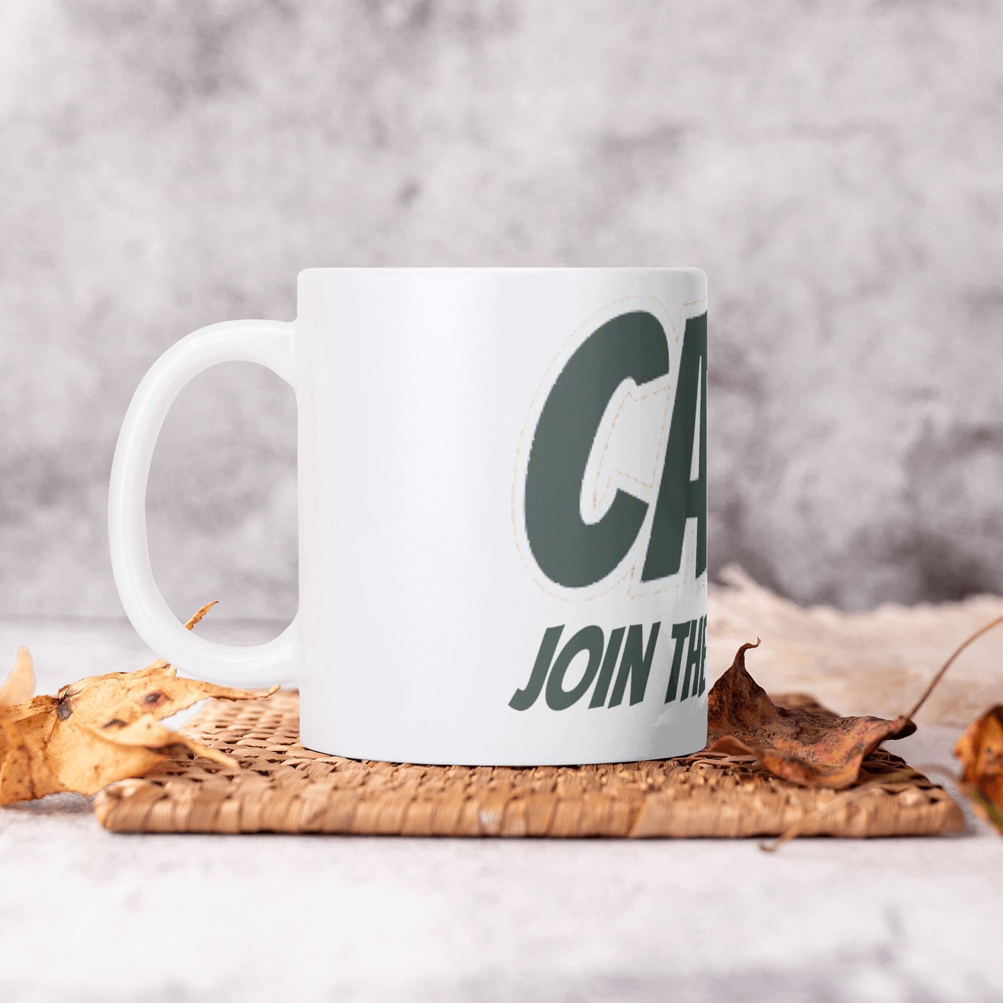 White Camo Mug
