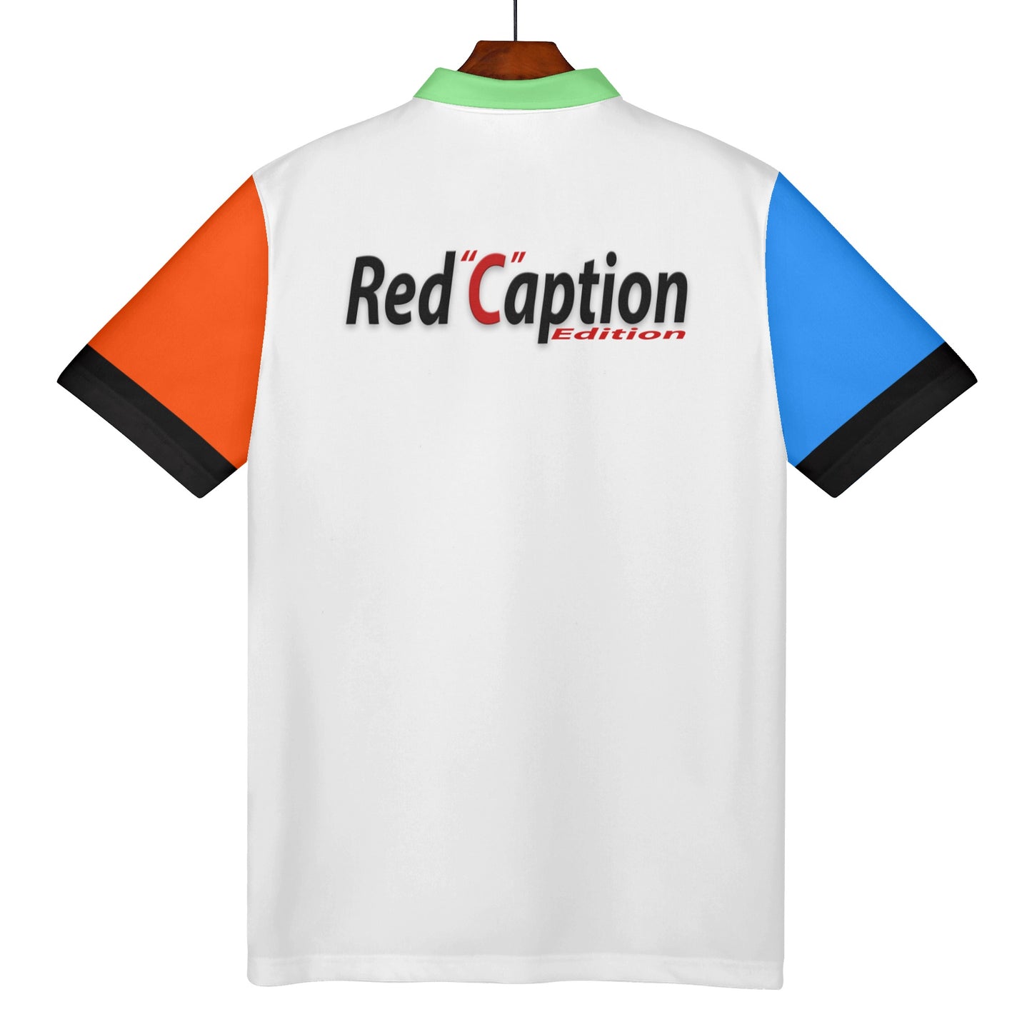 Red Caption Ladies Polo Shirt