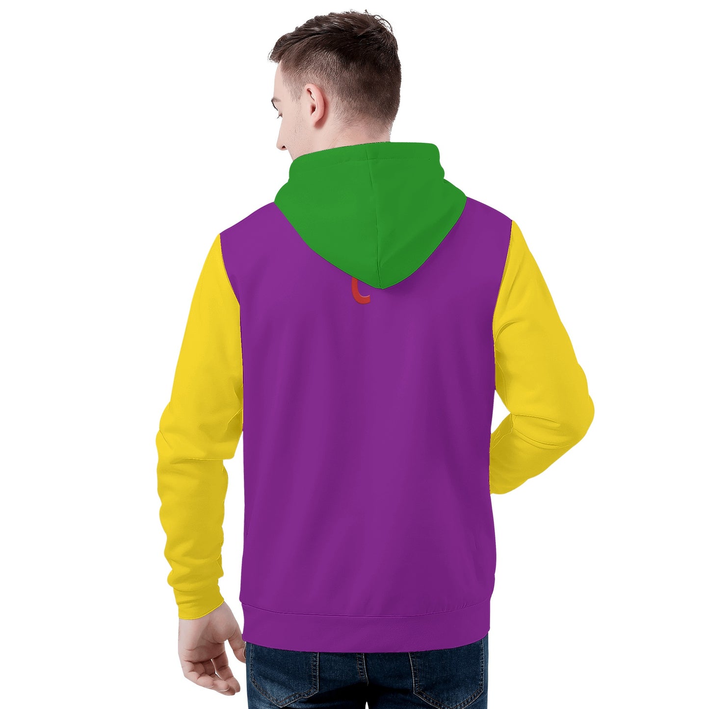 Mens All Over Print Hoodie