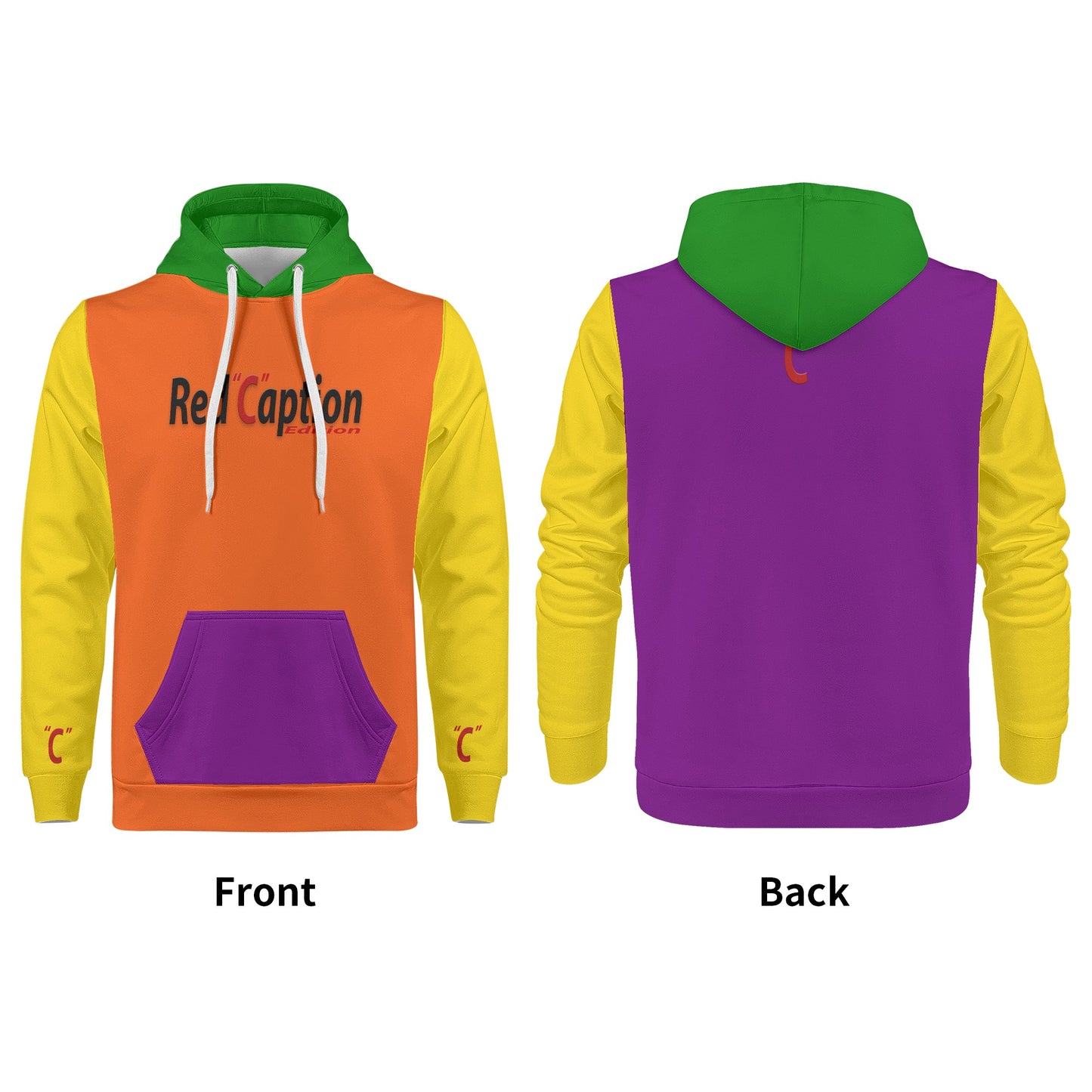 Mens All Over Print Hoodie