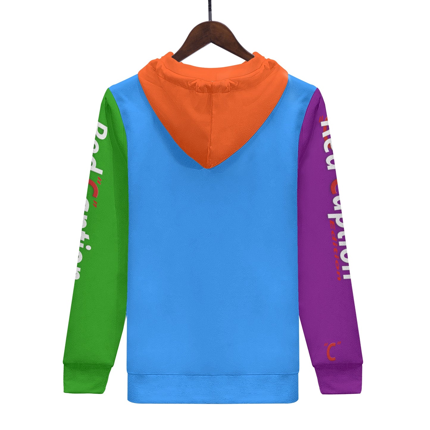 Mens All Over Print Hoodie