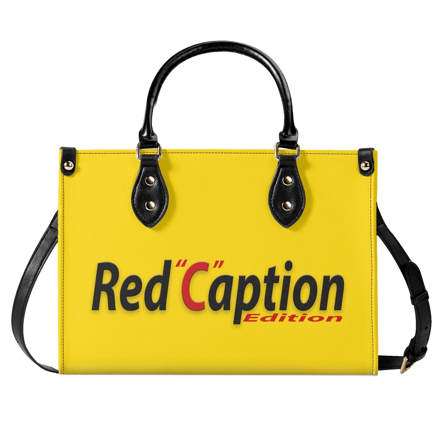 Red Caption Purse 1