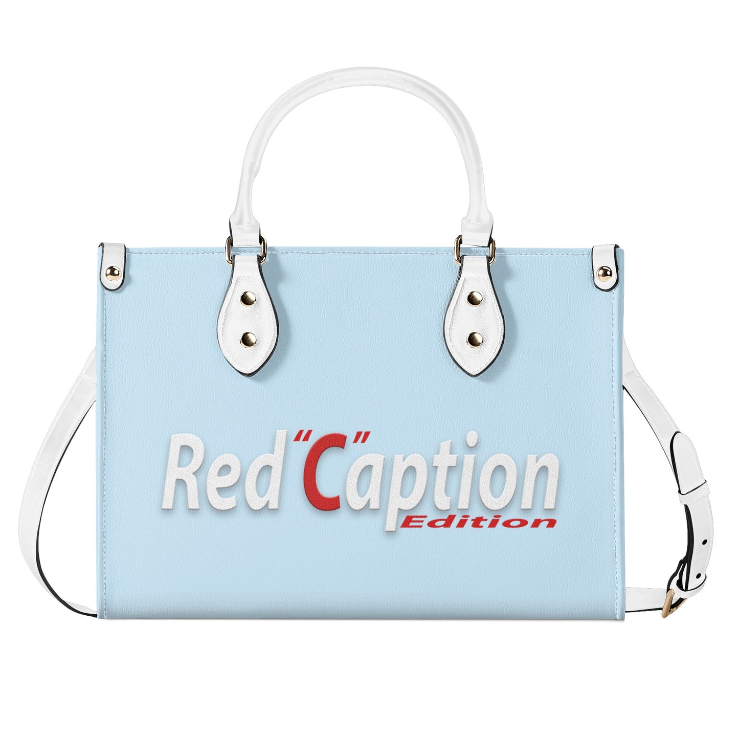 Red Caption Purse