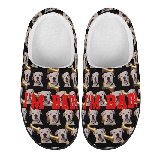THE CAPONE SLIPPERS BLACK