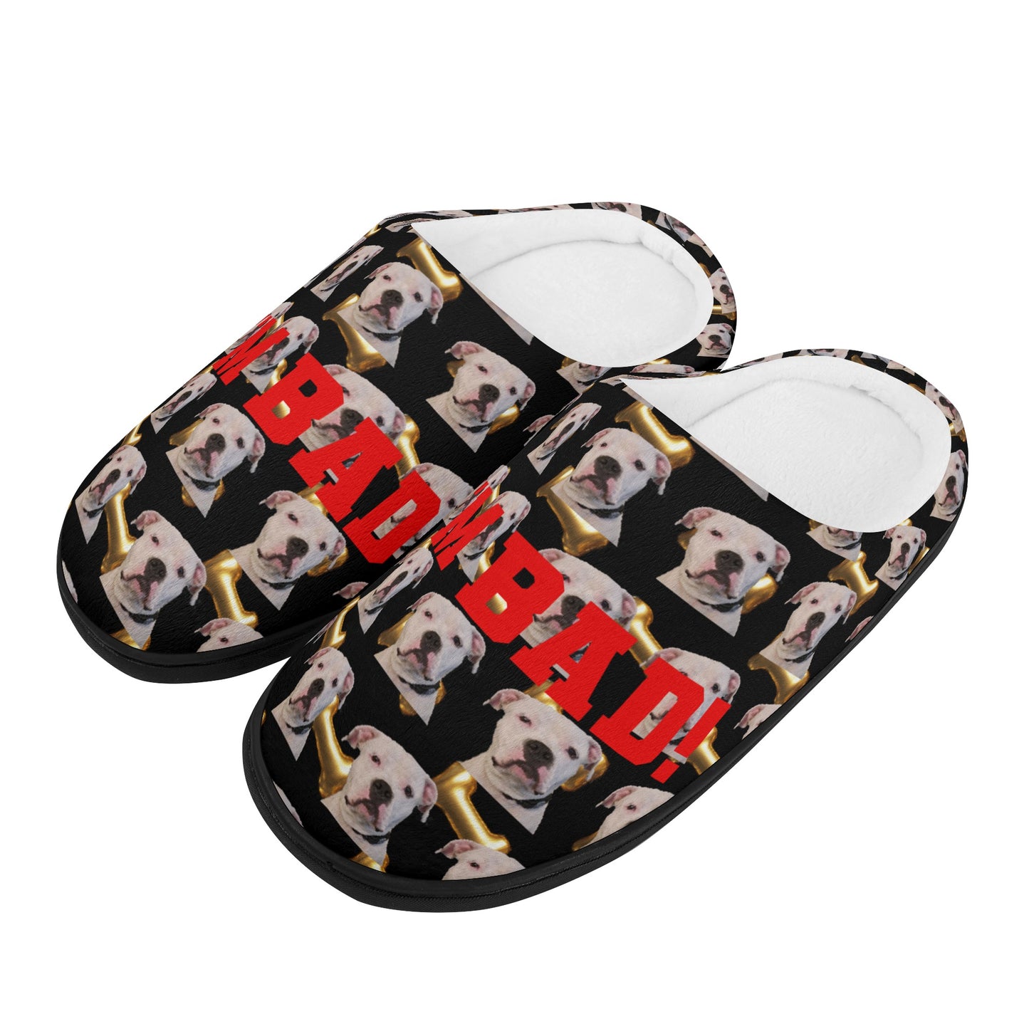 THE CAPONE SLIPPERS BLACK