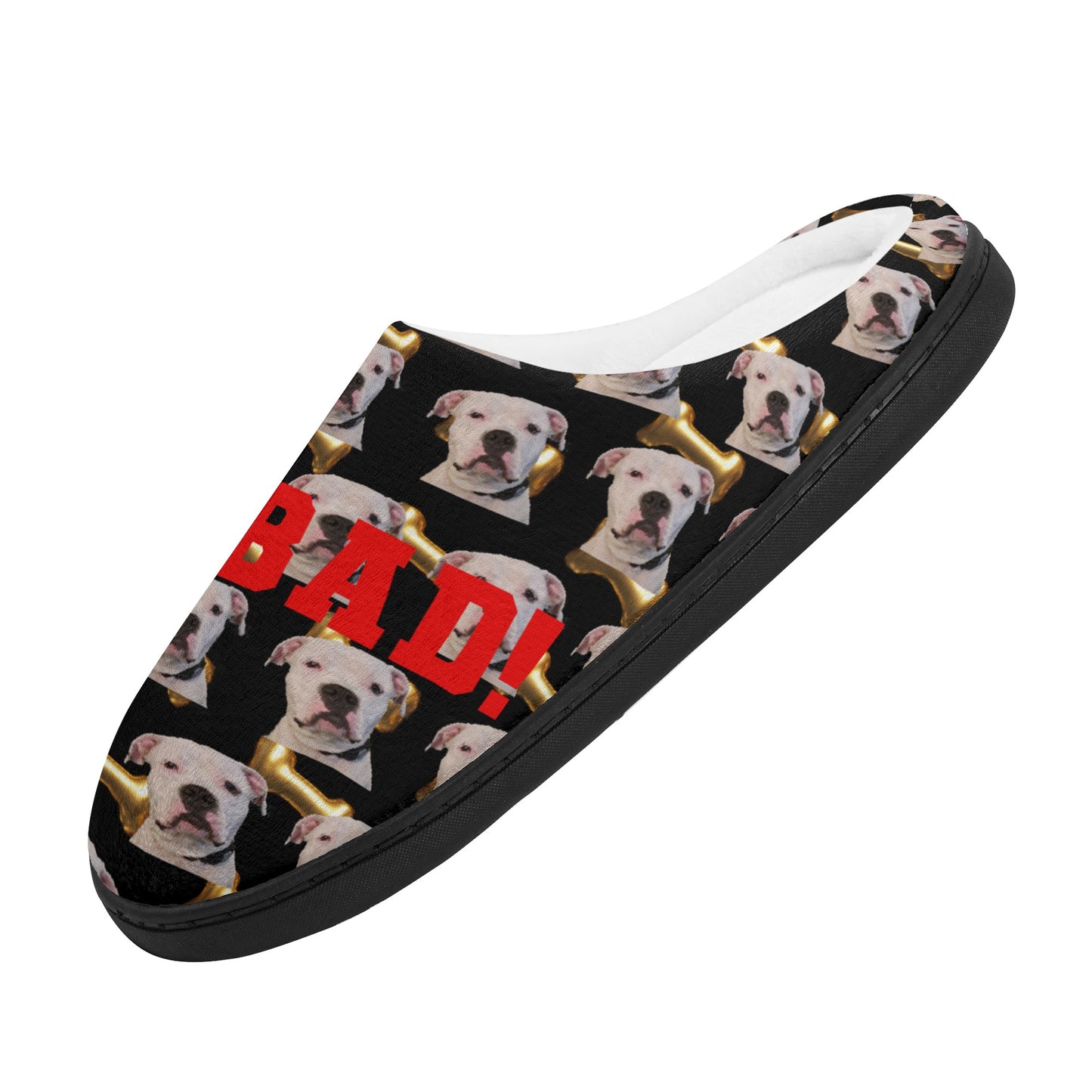 THE CAPONE SLIPPERS BLACK