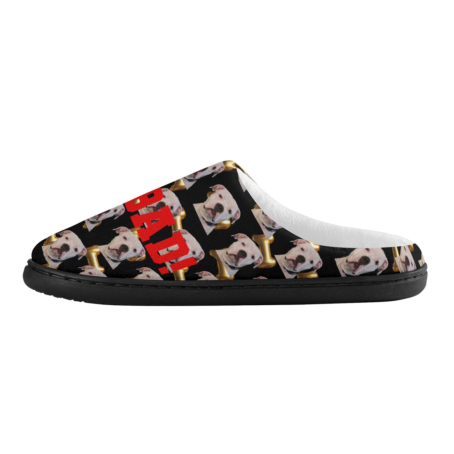 THE CAPONE SLIPPERS BLACK