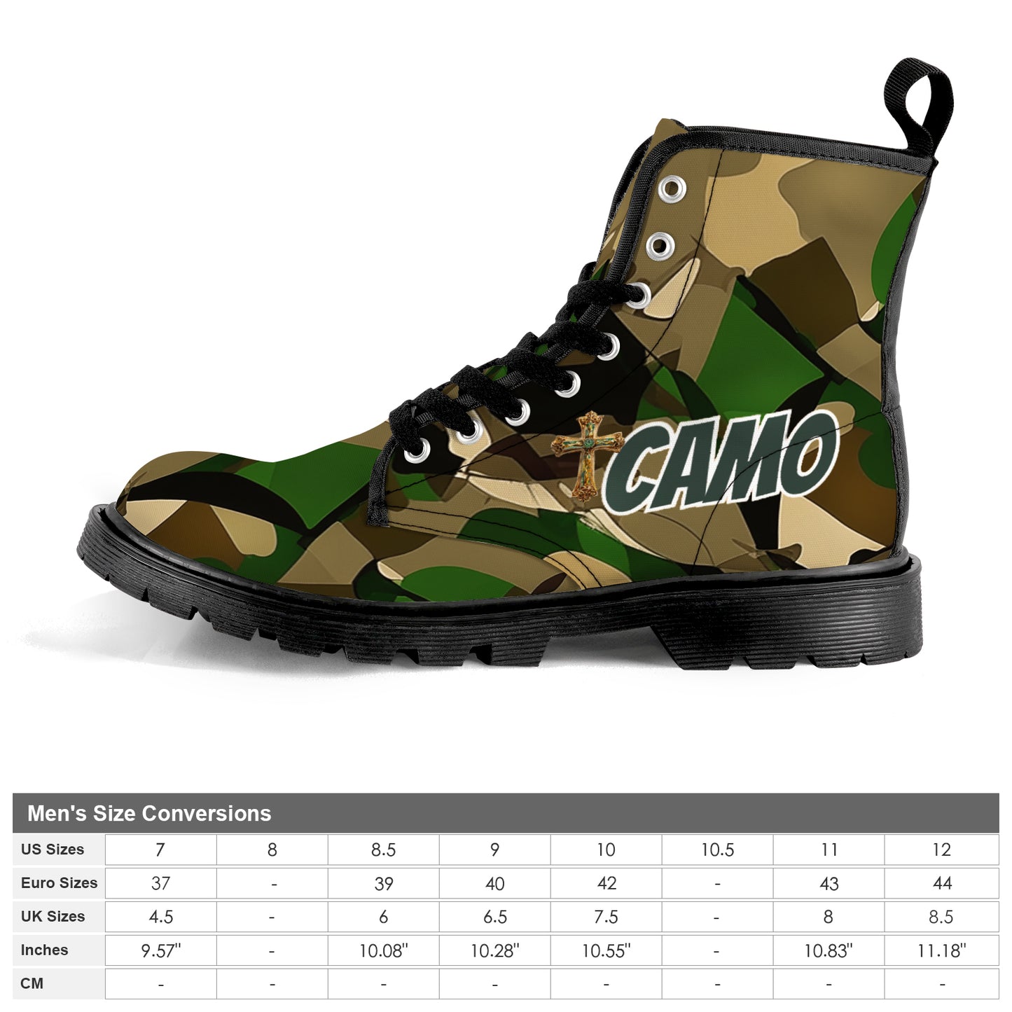 Men's Camo Boots