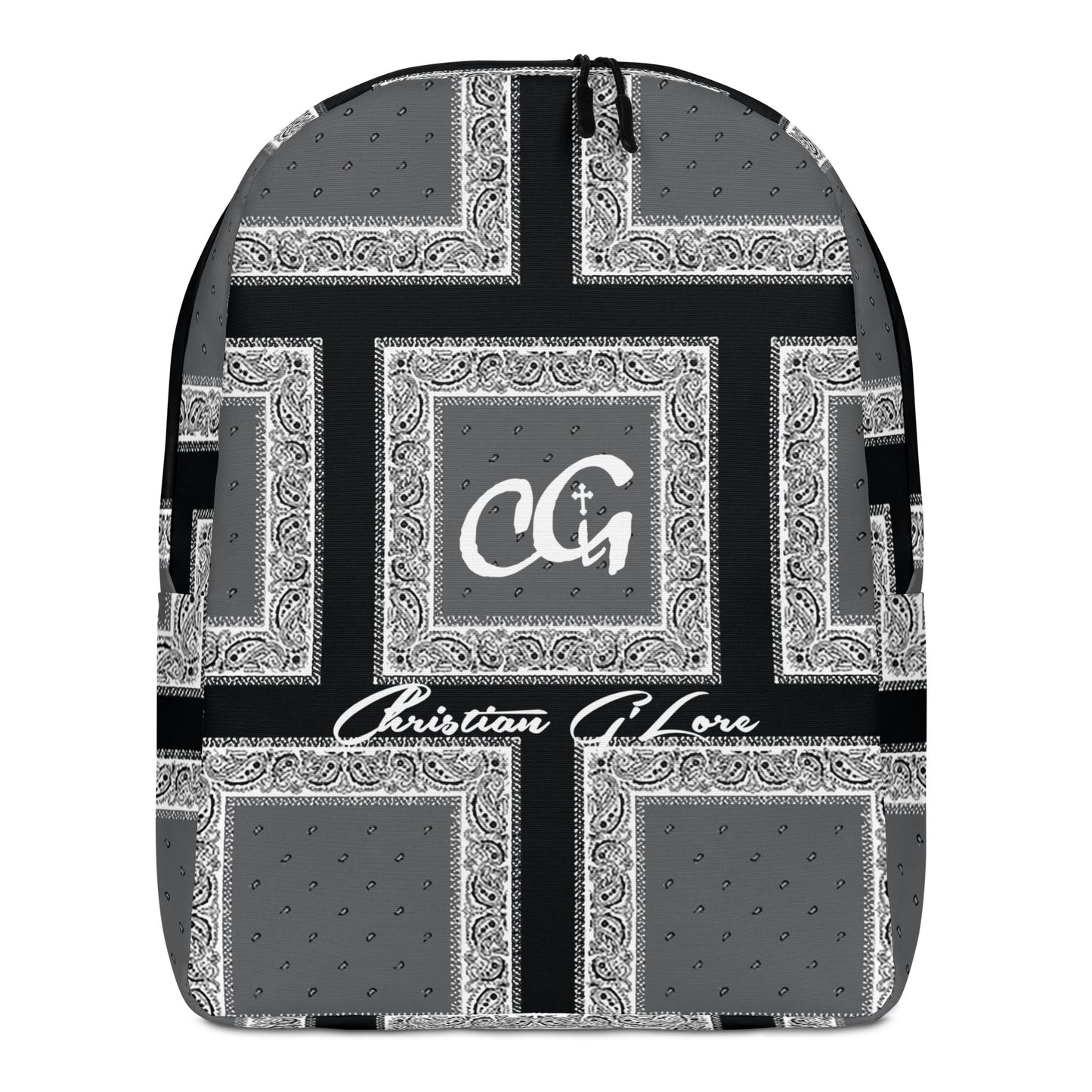 Bandana Gray and Black