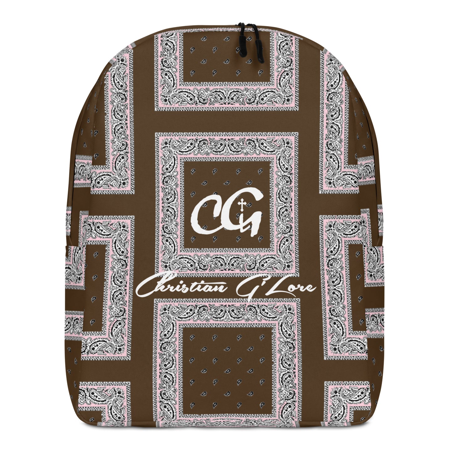 Bandana Brown and Pink