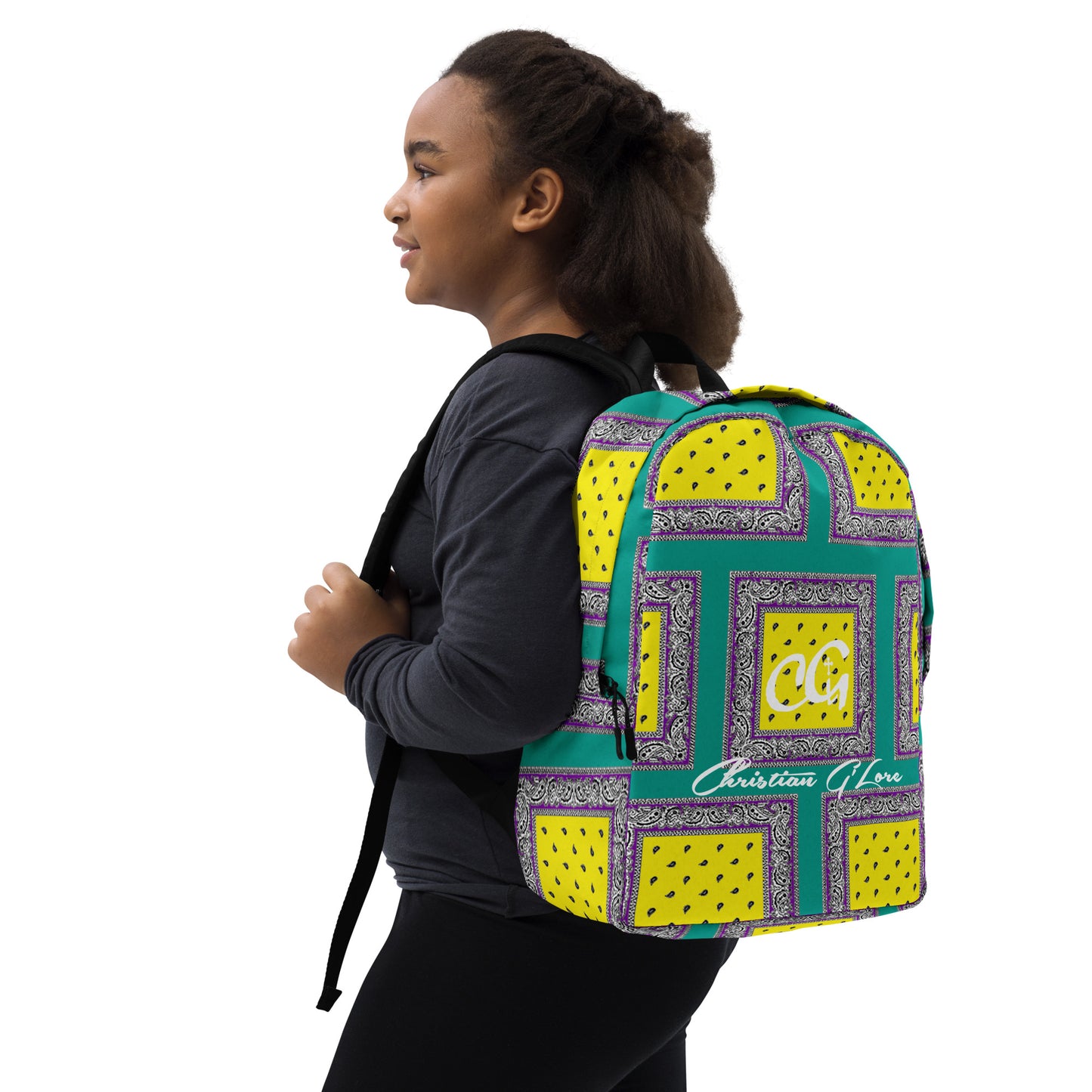 Bandana Yellow and Teal