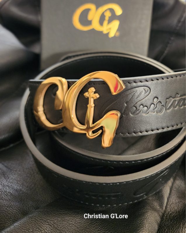 CG  Custom Leather Belt