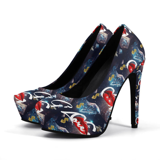 Red lips Shoe