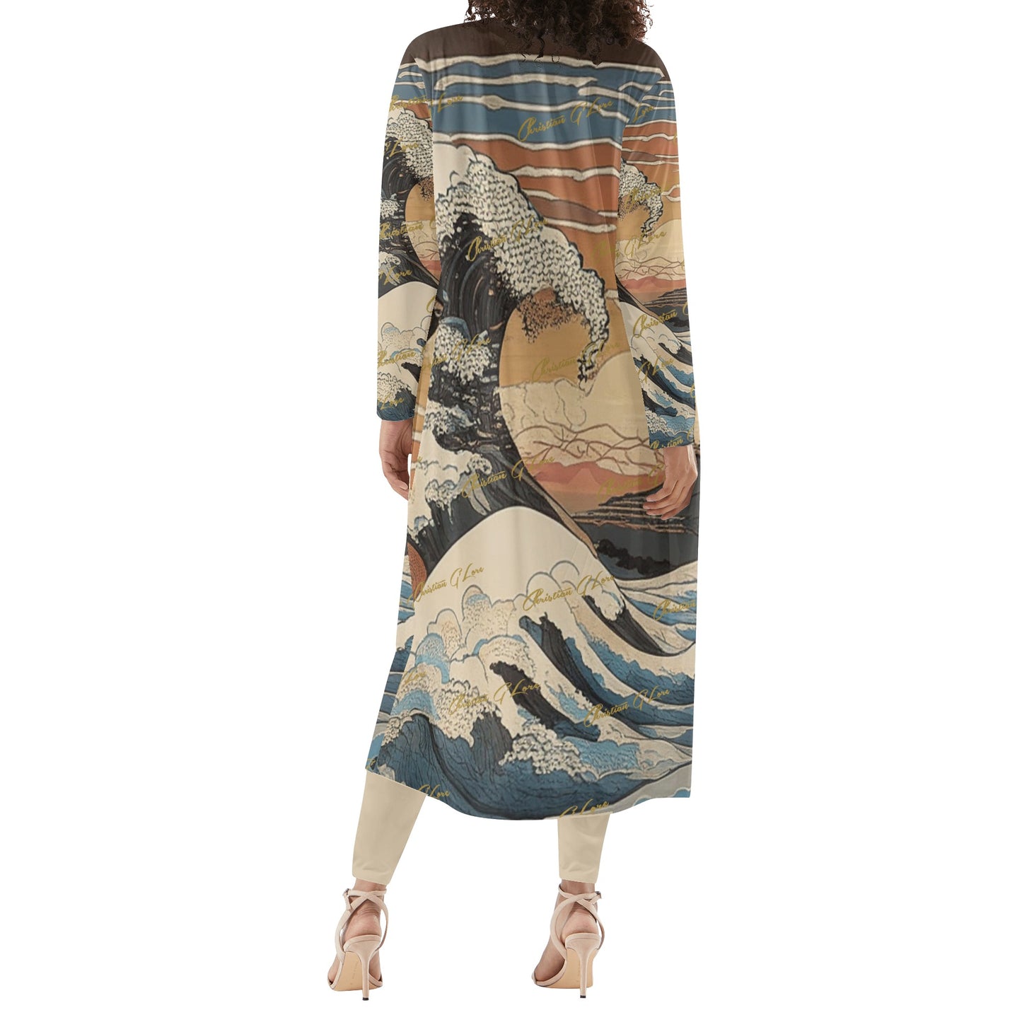 The Sea - 3 pc Cardigan and Leggings