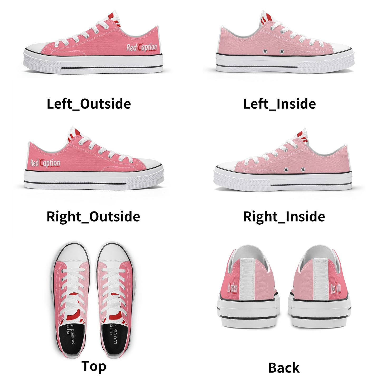 Womens Classic Low Top Canvas Shoes