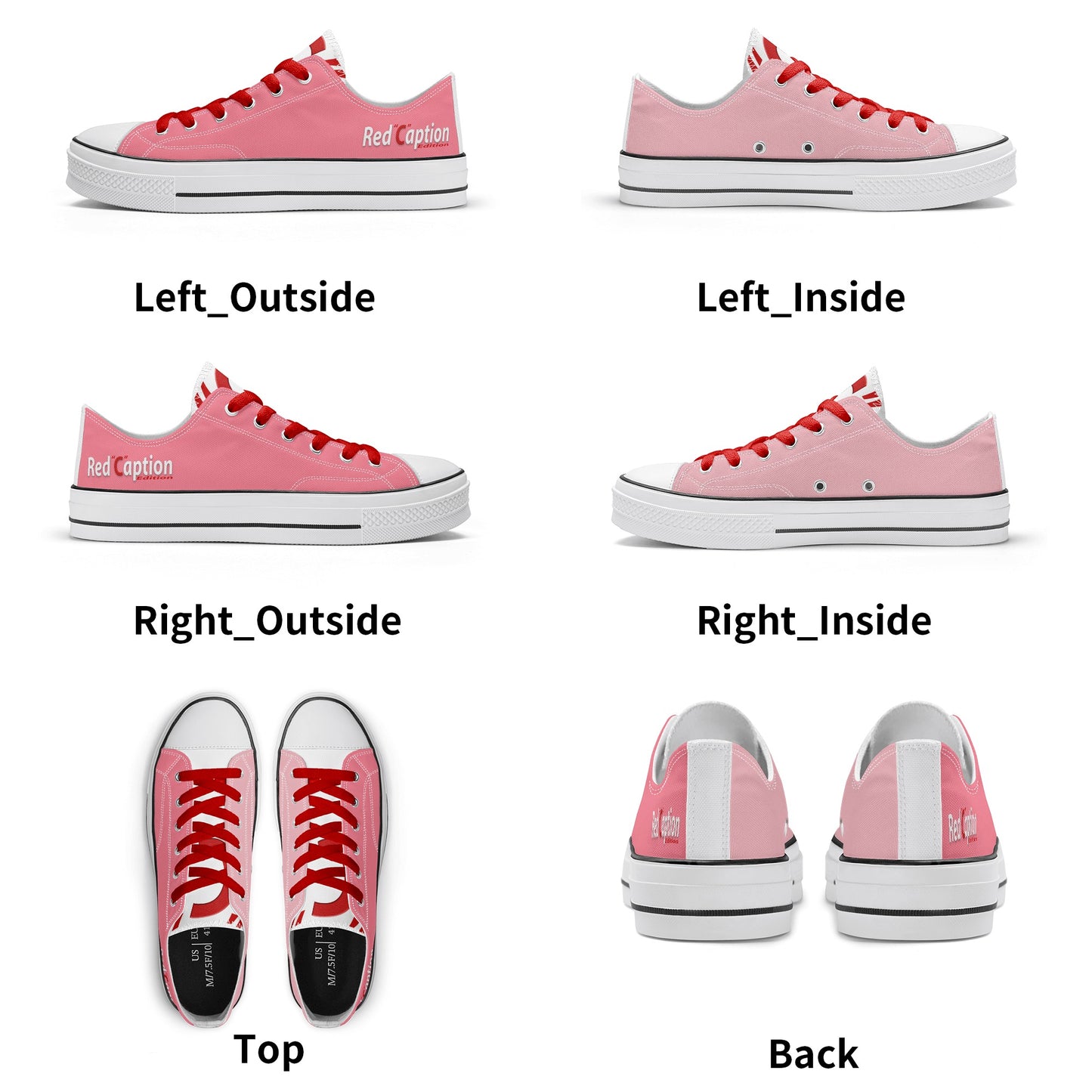 Womens Classic Low Top Canvas Shoes