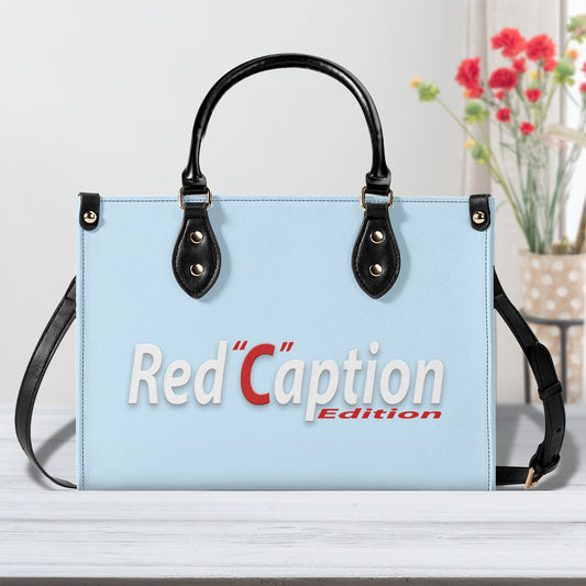 Red Caption Purse