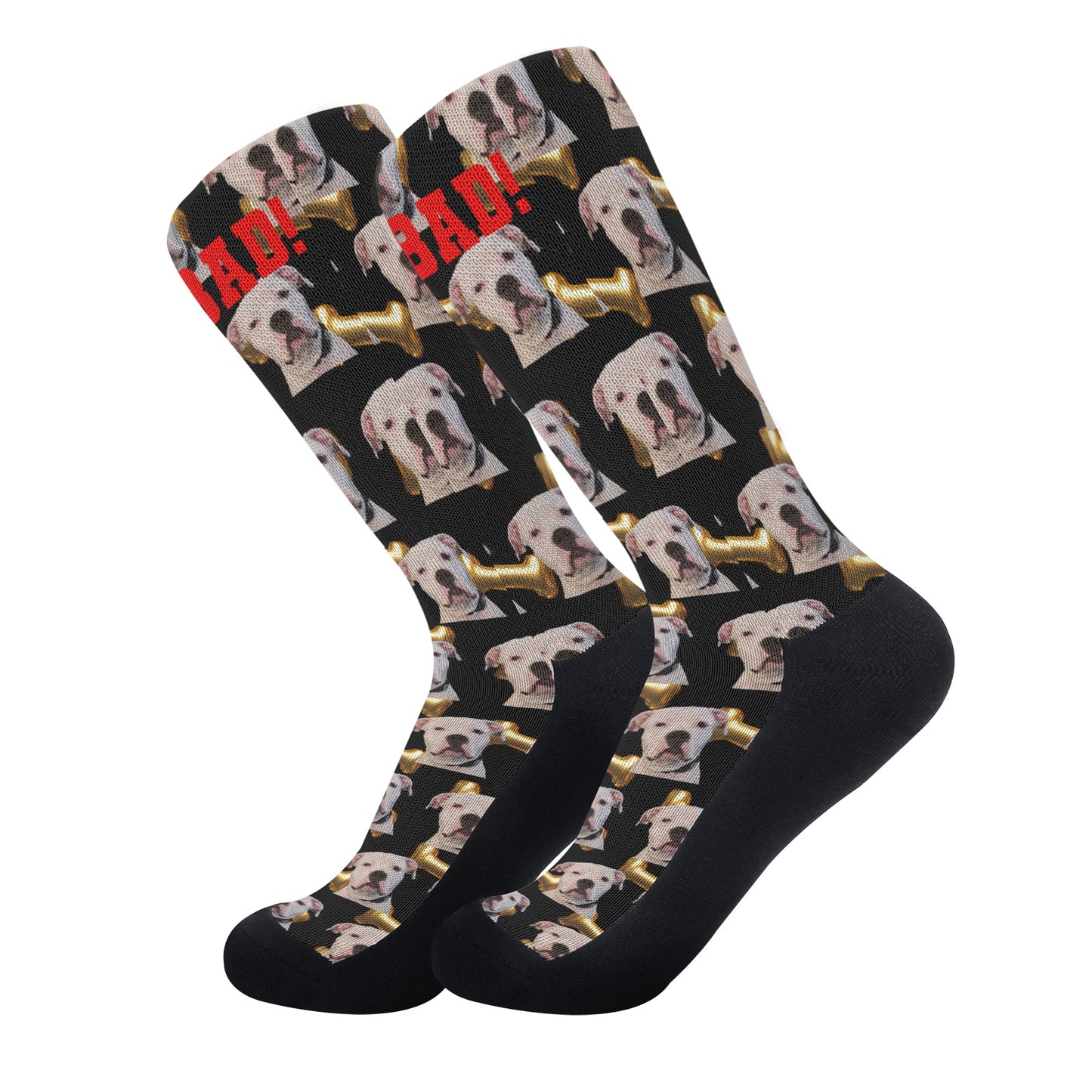 THE CAPONE SOCKS BLACK