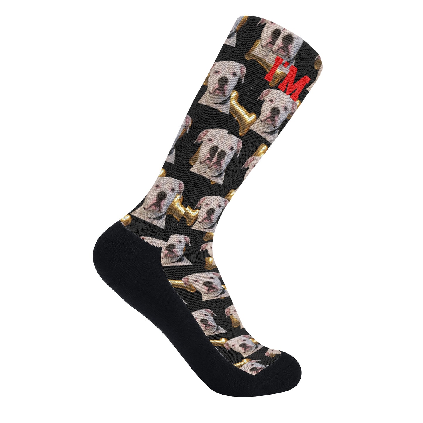 THE CAPONE SOCKS BLACK