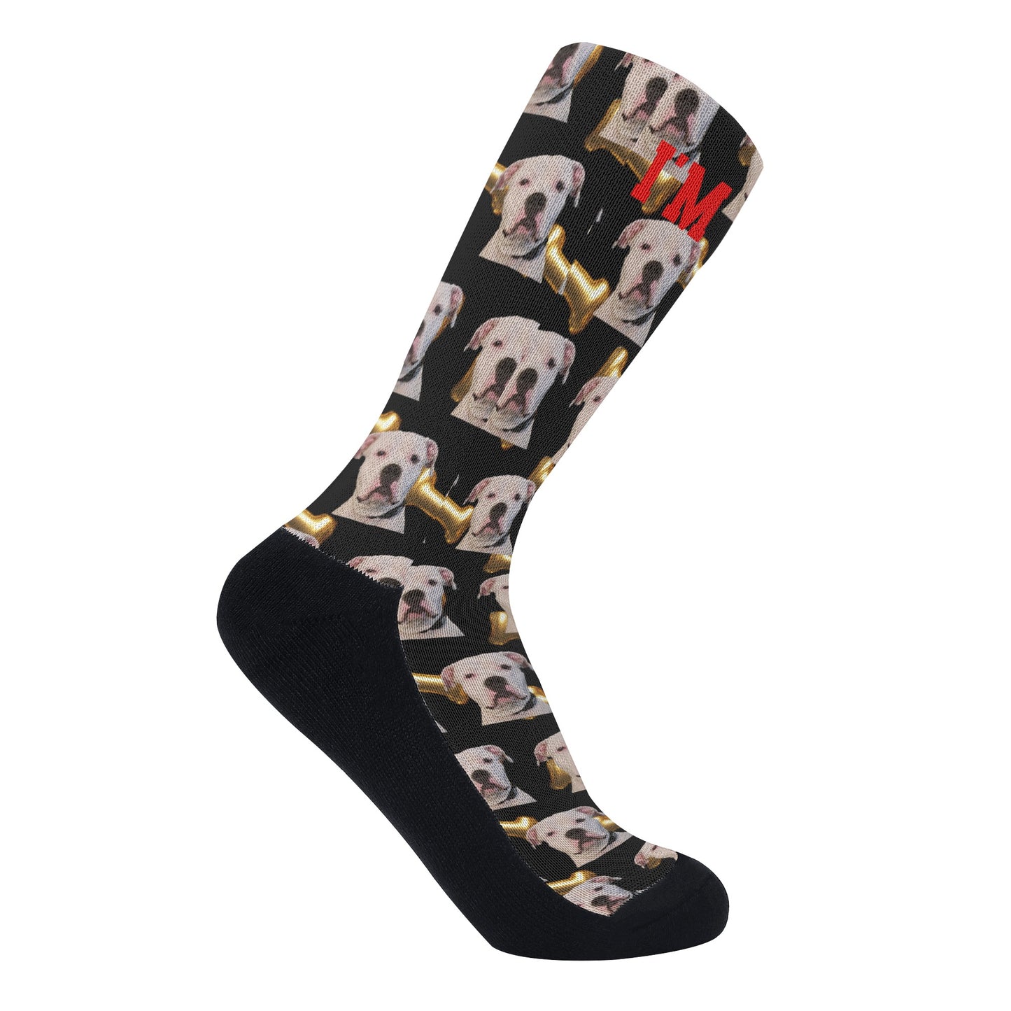 THE CAPONE SOCKS BLACK