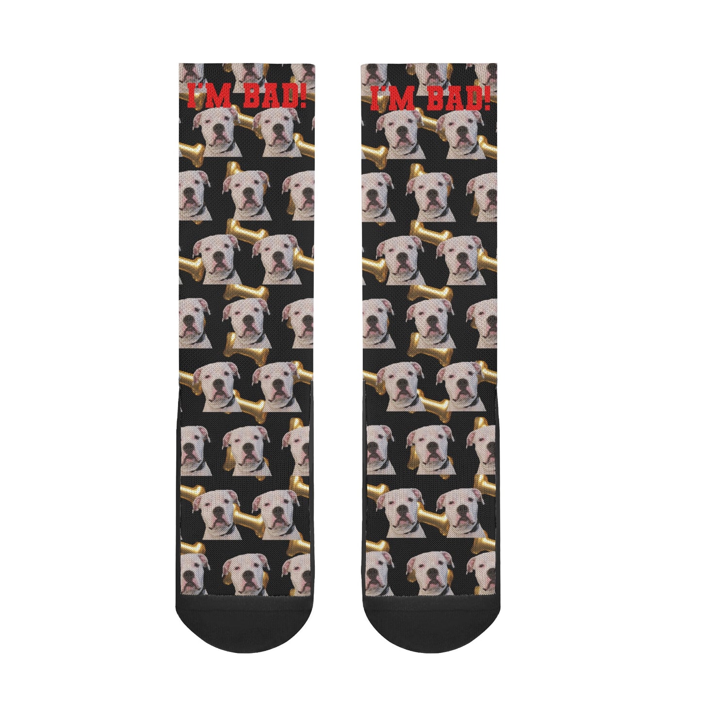 THE CAPONE SOCKS BLACK