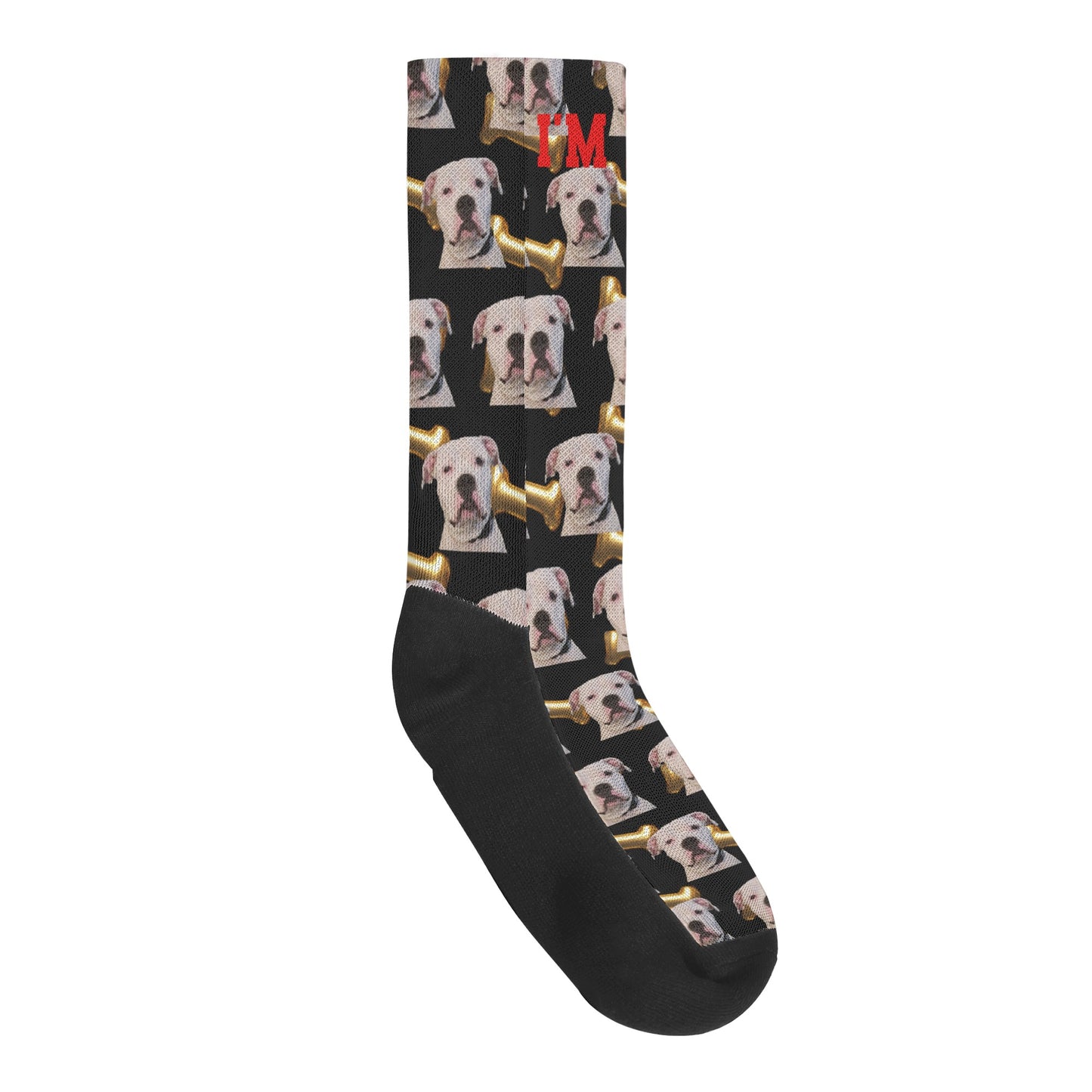 THE CAPONE SOCKS BLACK