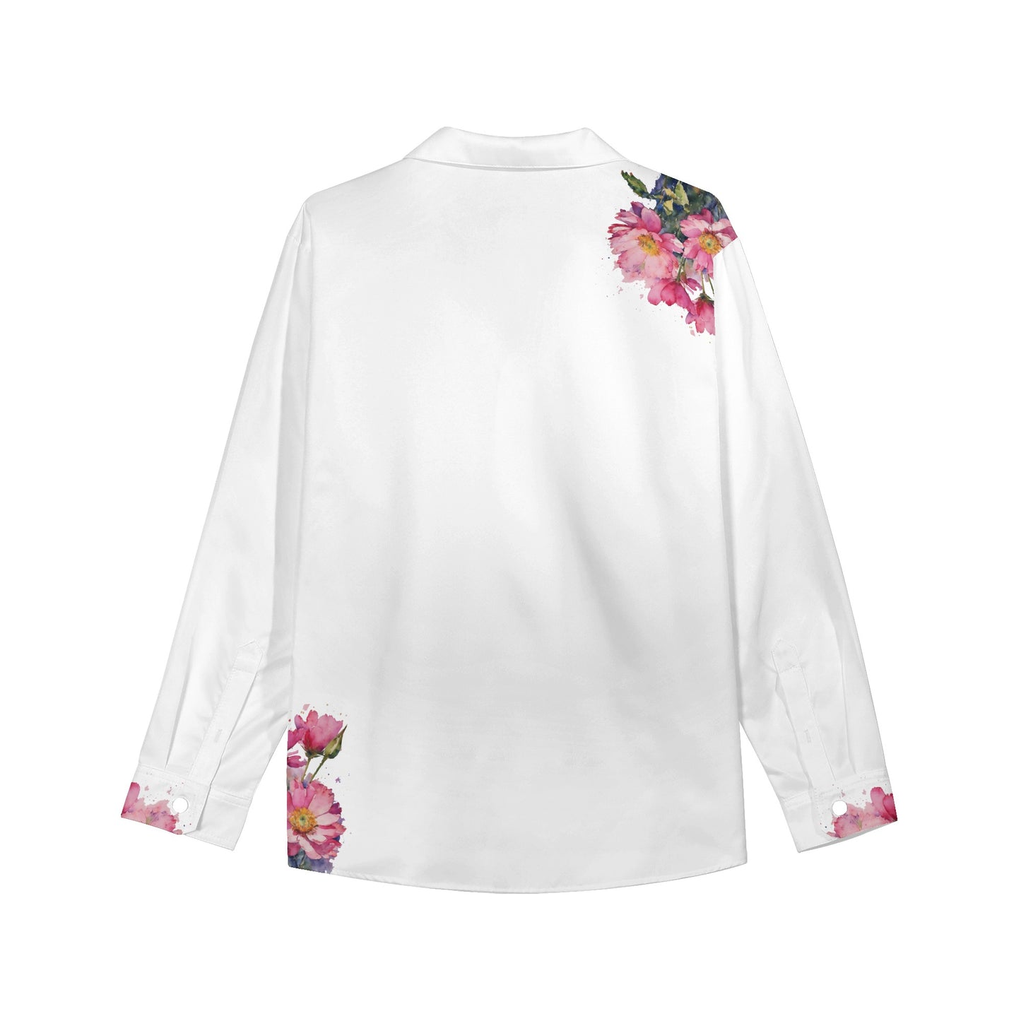 CG Pink Bloom Women's Button Down Shirt