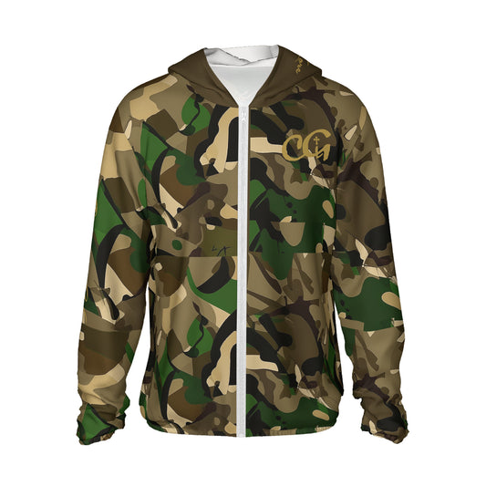 Camo Camo Zip Hoodie