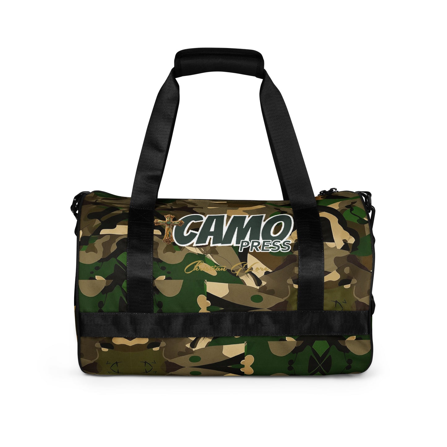 Camo gym bag