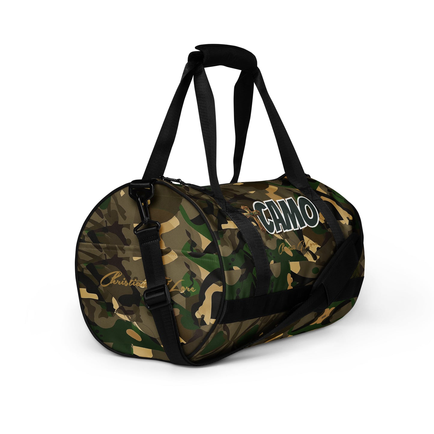 Camo gym bag