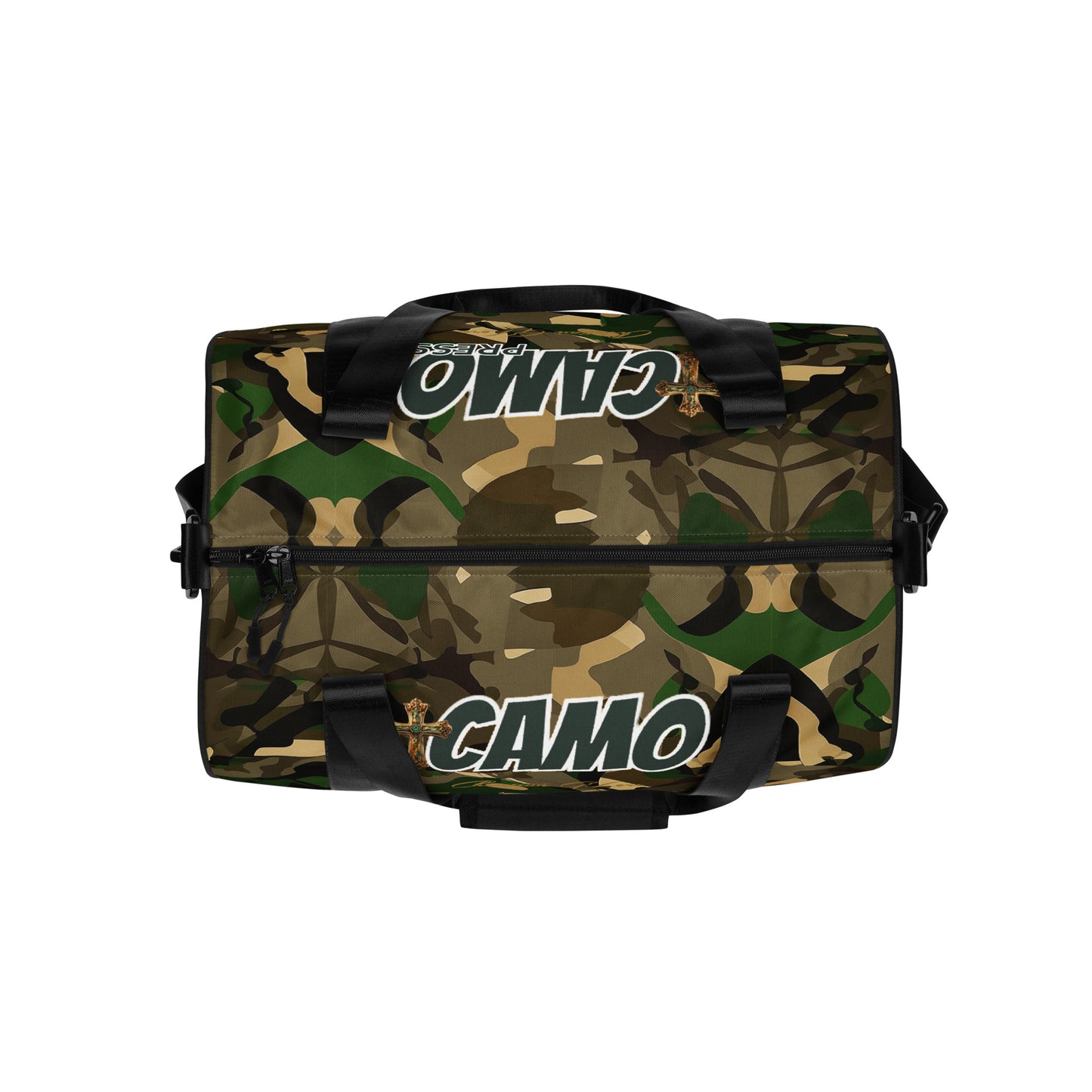 Camo gym bag