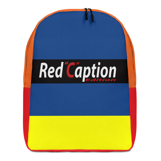 Red Caption Backpack