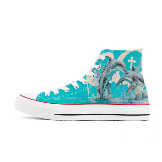 Dolphin Fun! High Tops